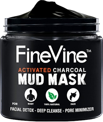 FineVine Activated Charcoal Mud Mask
