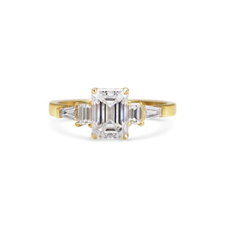 Art Deco Baguette Diamond Ring