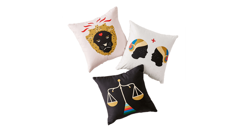 Holli Zollinger For Deny Zodiac Throw Pillow