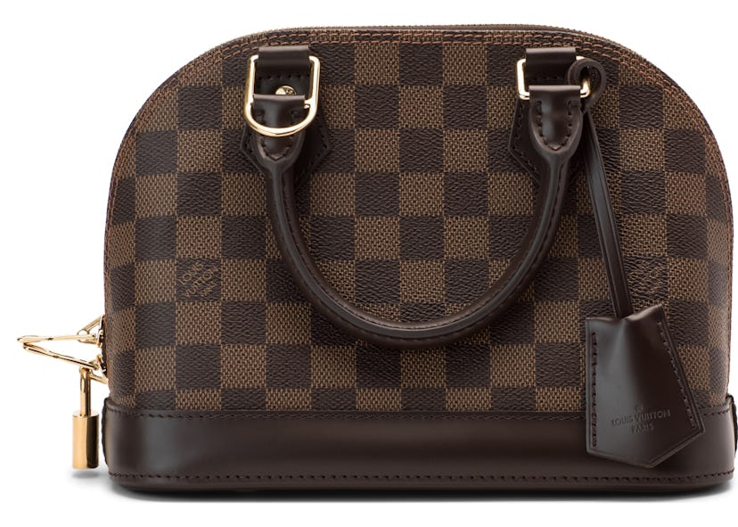 Louis Vuitton Alma Damier Ebene BB Brown