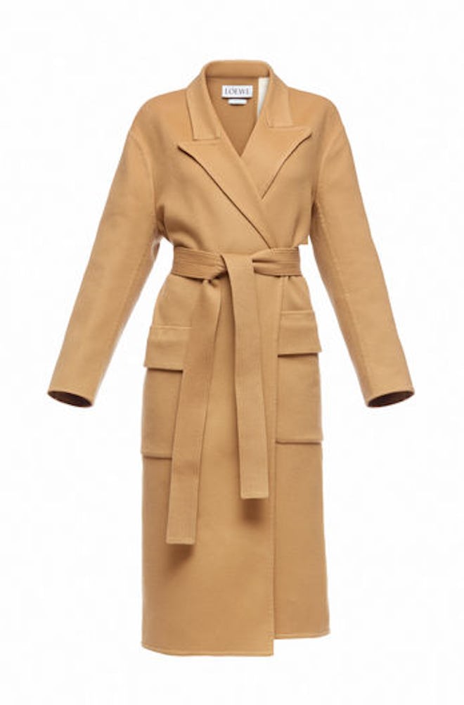 LOEWE Belted Coat Botanical