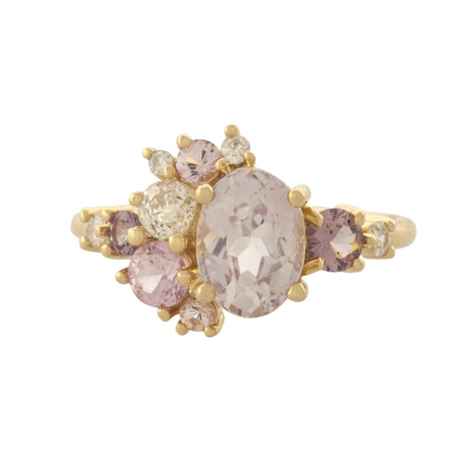 Lavender Sri Lankan Sapphire Ring
