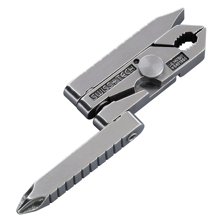 Swiss+Tech 6-in-1 Key Ring Multitool 