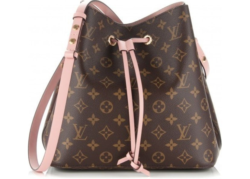 Louis Vuitton Neonoe Monogram Rose Poudre Brown