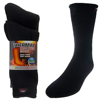Thick Heat Trapping Insulated Socks (2-Pairs)