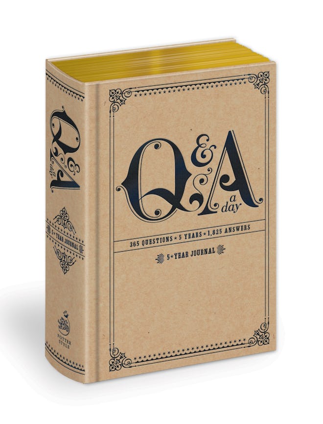 Potter Gift Q&A A Day: 5-Year Journal