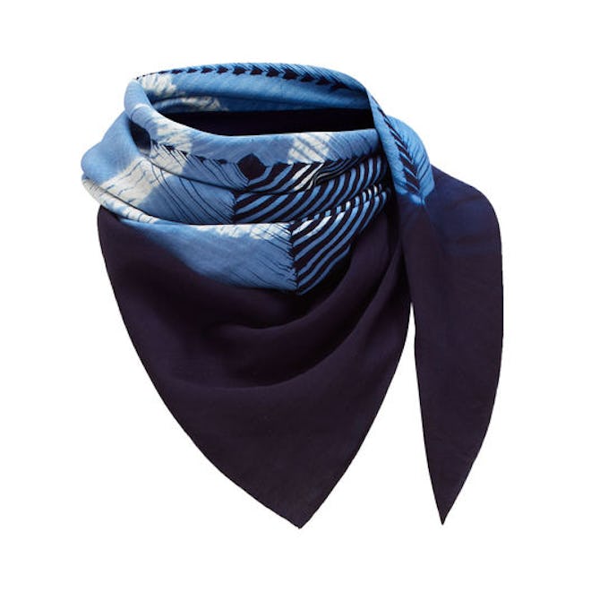 LOEWE 90X90 Scarf Anagram Tie & Dye