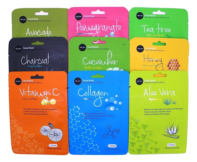 Celavi Sheet Masks (9 Pack)