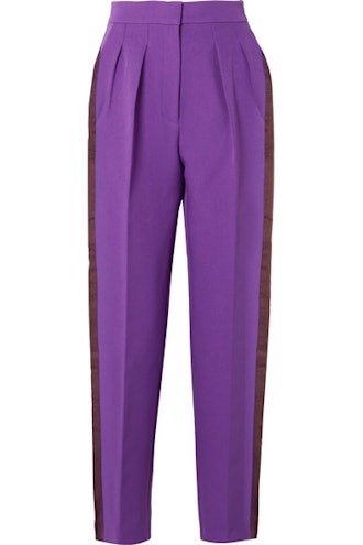 Purple Tapered Pants 