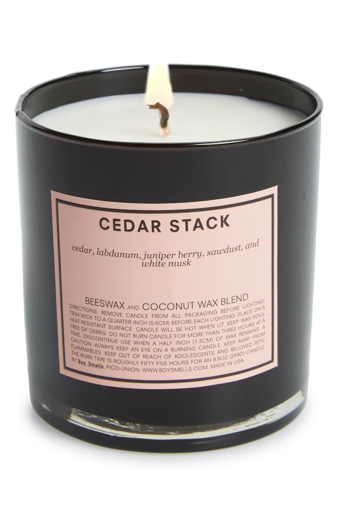 Boy Smells 'Cedar Stack' Candle