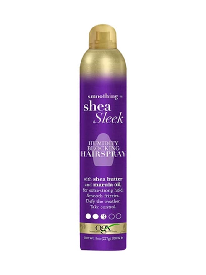 OGX Smoothing + Shea Sleek Humidity Blocking Hairspray 