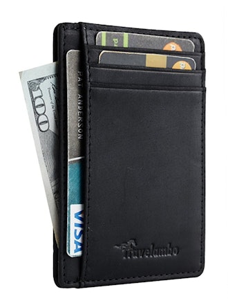Travelambo Front Pocket Leather Wallet