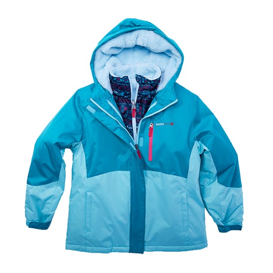 Swiss Tech Girls' 4-in-1 System Jacket