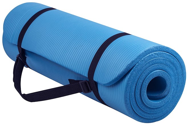 BalanceFrom GoYoga All-Purpose Yoga Mat with Carrying Strap