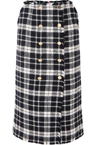 Tweed Midi Skirt 