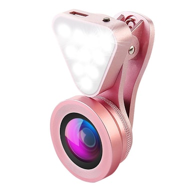 AMIR 2 in 1 Cell Phone Lens With Beauty Flash Light