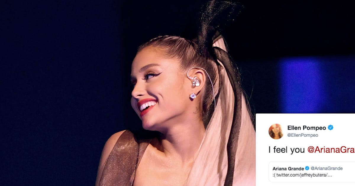 Ariana Grande S Thank U Next Meme About Grey S Anatomy Got The Best Response From Ellen Pompeo Herself Flipboard Ariana Grande S Thank U Next Meme About Grey S Anatomy Got The Best Response From Ellen Pompeo Herself Flipboard