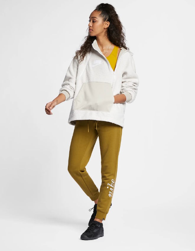 Women's Pullover Sherpa Hoodie