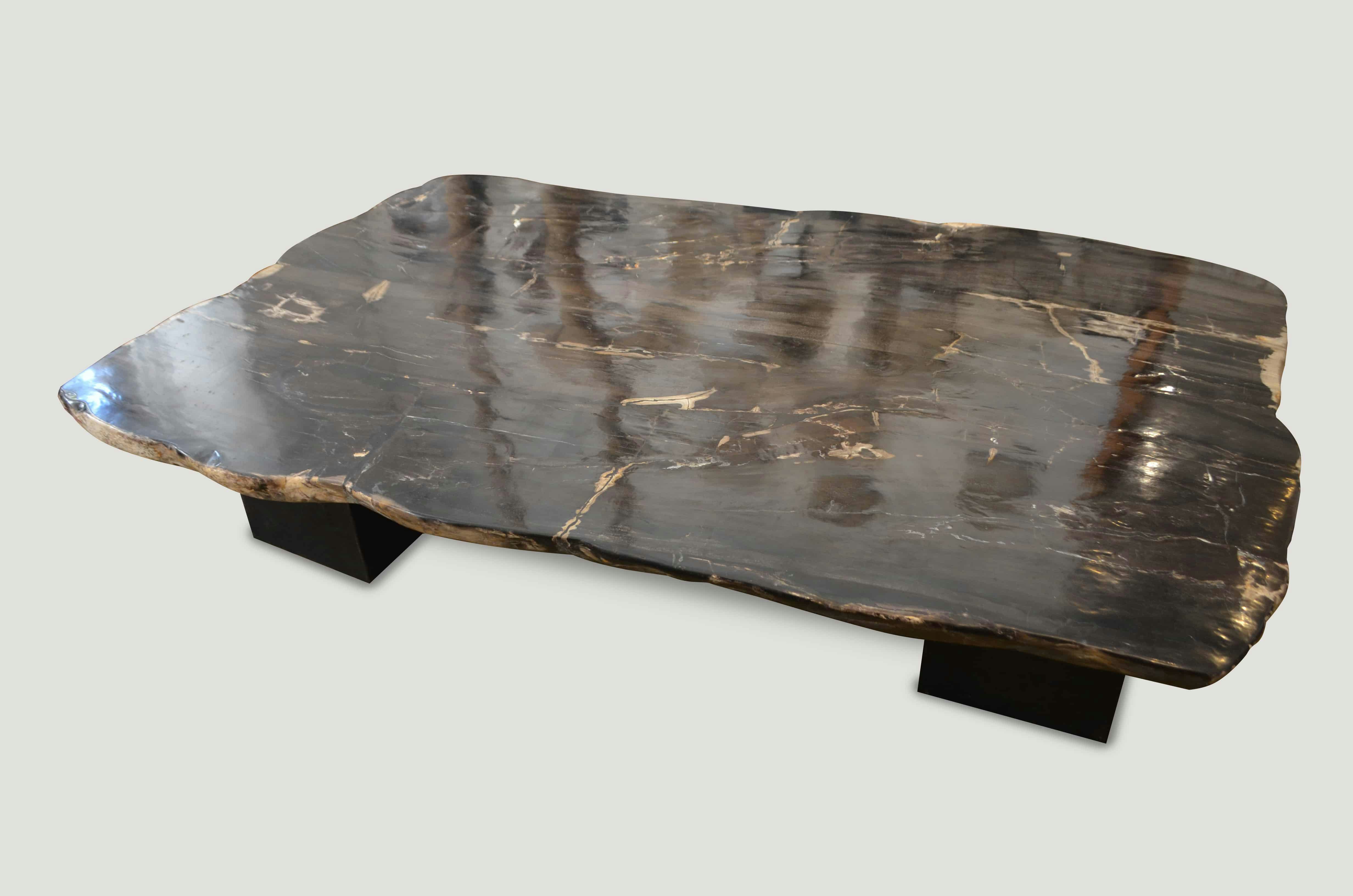 This Petrified Wood Coffee Table Is 32 800 It S Worth Every Penny
