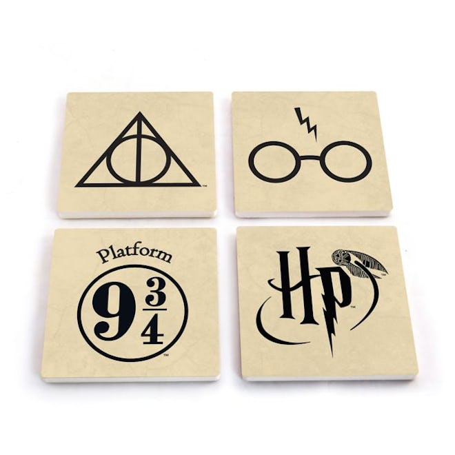 Harry Potter Stone Coasters (Set of 4)