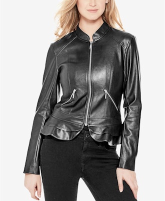 GUESS Kate Faux Leather Jacket