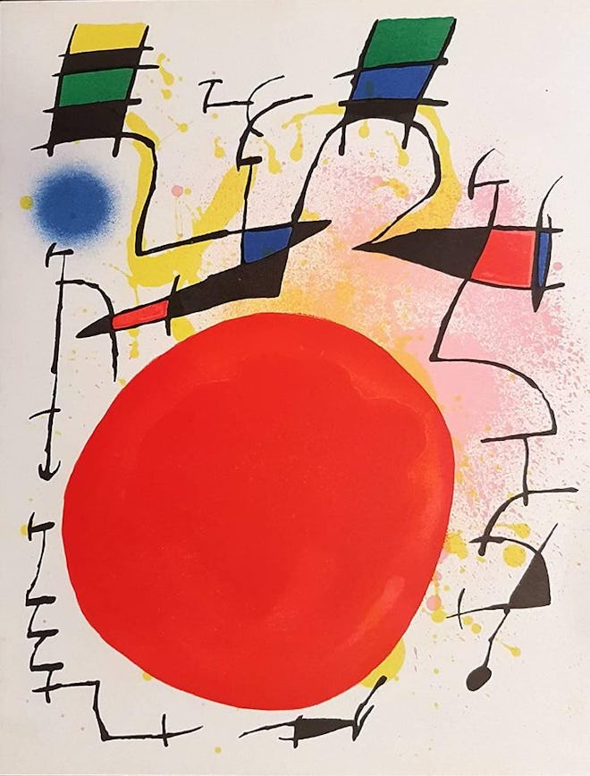 Joan Miró Lithographe I - Plate III, 1972