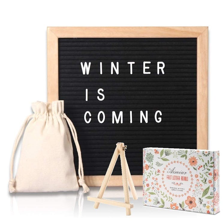 Vintage Felt Changeable Letter Board
