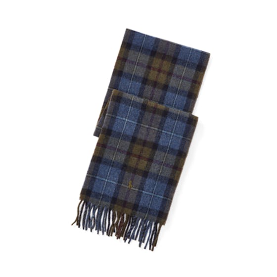 Reversible Plaid Scarf