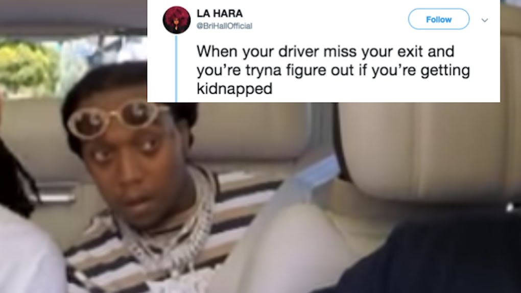 These Memes Of Migos Takeoff On Carpool Karaoke Are Relatable Passenger Problems