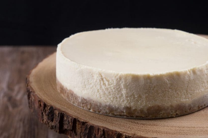 new york cheesecake recipe you can make in an Instant Pot for Thanksgiving dessert