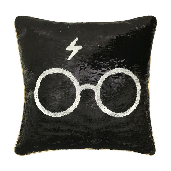 Harry potter sequin hot sale spectacles throw pillow