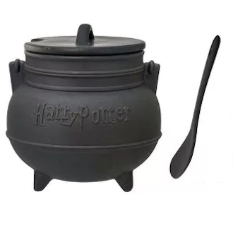 Ceramic Cauldron Soup Mug with Spoon