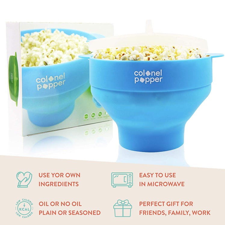 Colonel Popper Microwave Popcorn Bowl