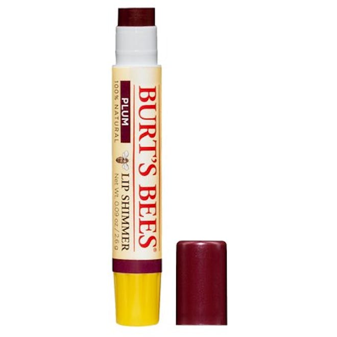 Burt's Bees 100% Natural Moisturizing Lip Shimmer, Plum
