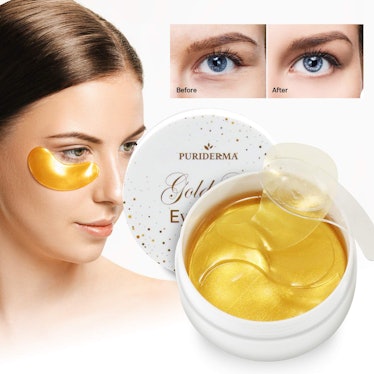 Puriderma Gold Gel Eye Masks