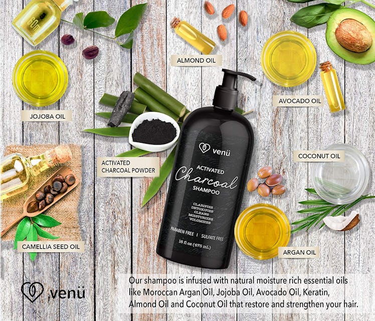 Venu Activated Charcoal Shampoo