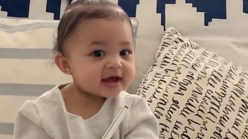 This Video Of Stormi Saying Dada While Trying To Say Kylie