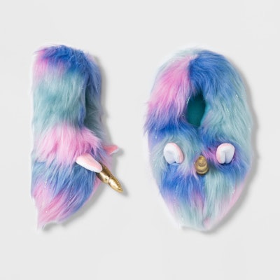 Girls' Unicorn Bootie Slippers