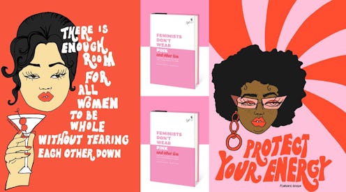 A gifts for feminists: Enough Room Print by Florence Given and 'Feminists Don't Wear Pink (And Other...
