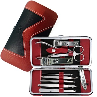 Beauty Bon 10 Piece Stainless Steel Manicure Kit