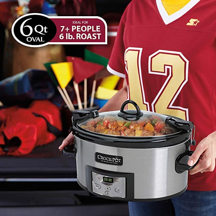 Crock-Pot 6-Quart Programmable Cook & Carry Slow Cooker