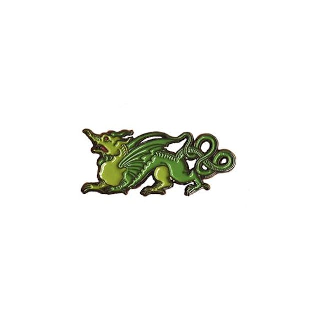 Ripley Scroll Dragon Enamel Pin