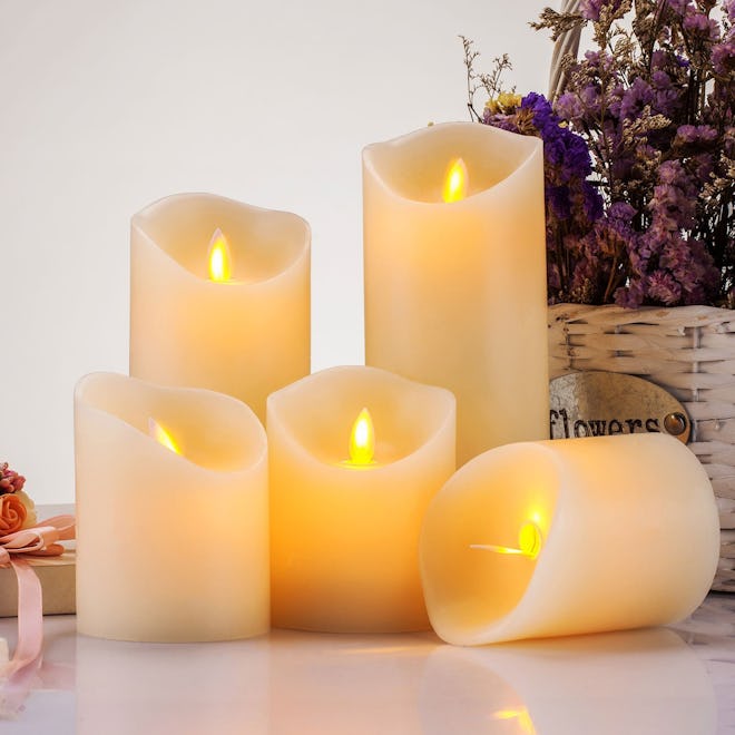 Pandaing Realistic Flickering LED Candles