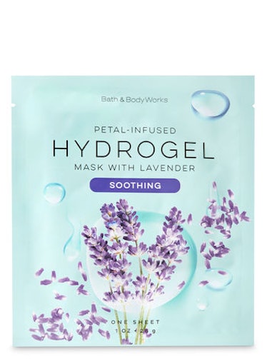 Soothing Petal-Infused Hydrogel Mask With Lavender