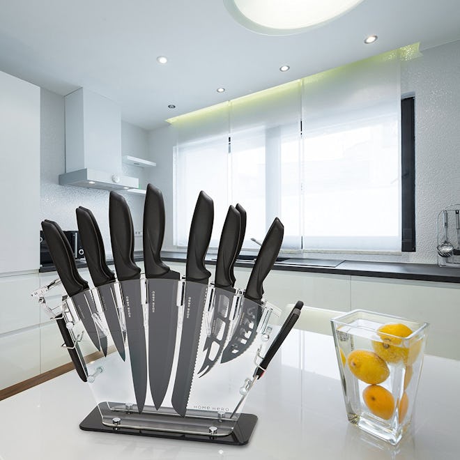 Home Hero Stainless Steel Knife Block Set