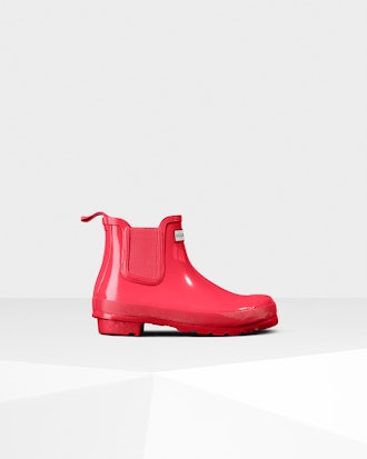 Women's Original Gloss Chelsea Boots: Hyper Pink