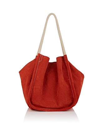 Extra Large Suede Tote Bag