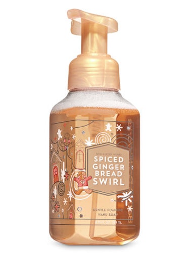 Spiced Gingerbread Swirl Gentle Foaming Hand Soap