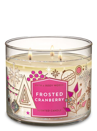 Frosted Cranberry 3-Wick Candle