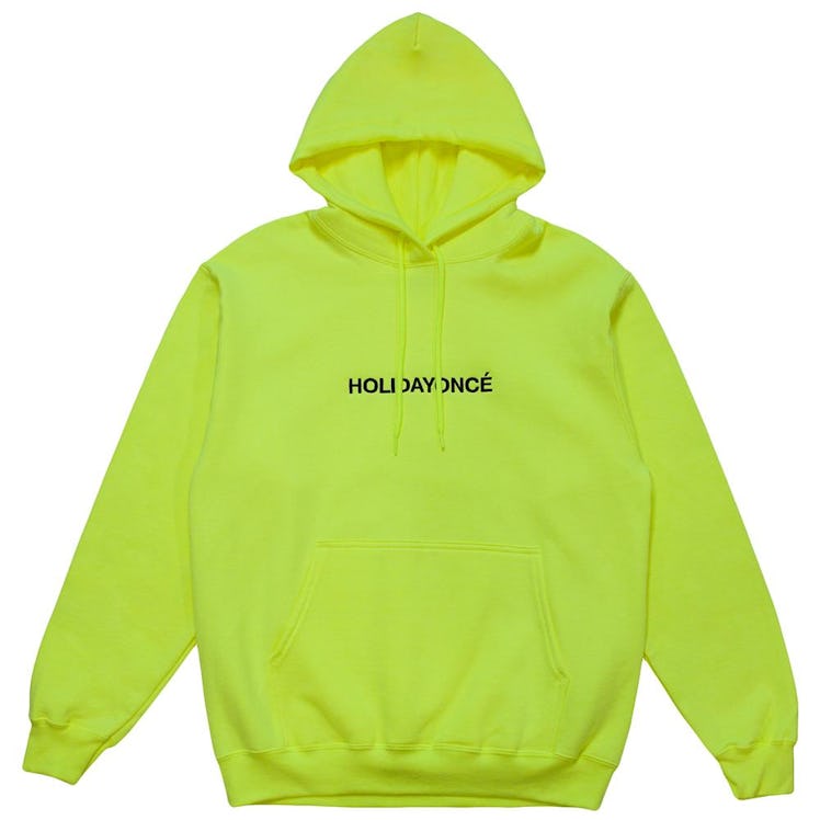 HOLIDAYONCÉ EMBROIDERED PULLOVER HOODIE